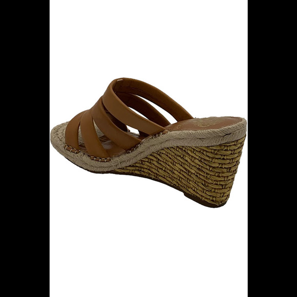 Vince Camuto Leather Wedges Molisana Light Cognac - Medium - Picture 3 of 3